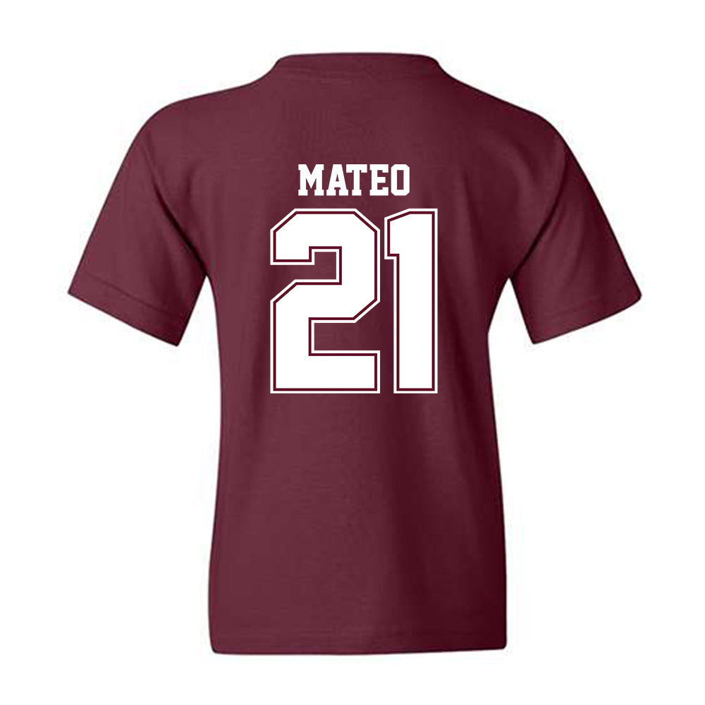 AAMU - NCAA Baseball : Anthony Mateo - Classic Shersey Youth T-Shirt-1