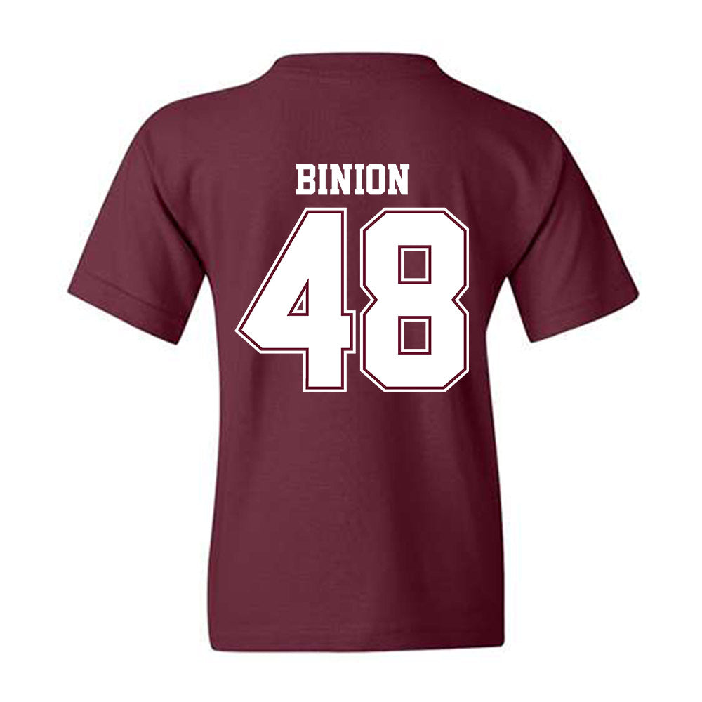 AAMU - NCAA Football : Gabriel Binion - Classic Shersey Youth T-Shirt-1