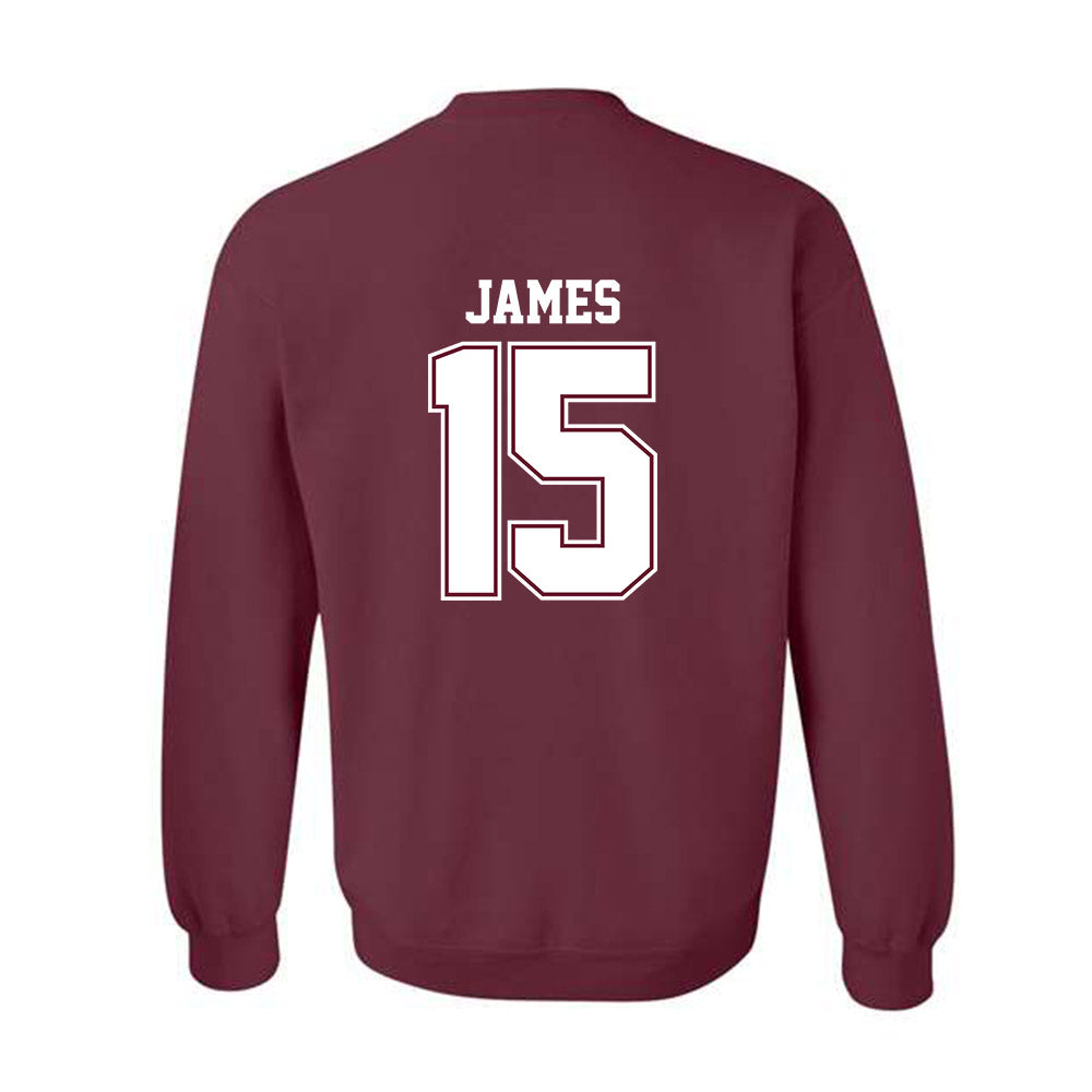 AAMU - NCAA Football : Desmon James - Classic Shersey Crewneck Sweatshirt-1
