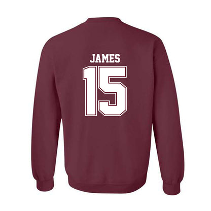AAMU - NCAA Football : Desmon James - Classic Shersey Crewneck Sweatshirt-1
