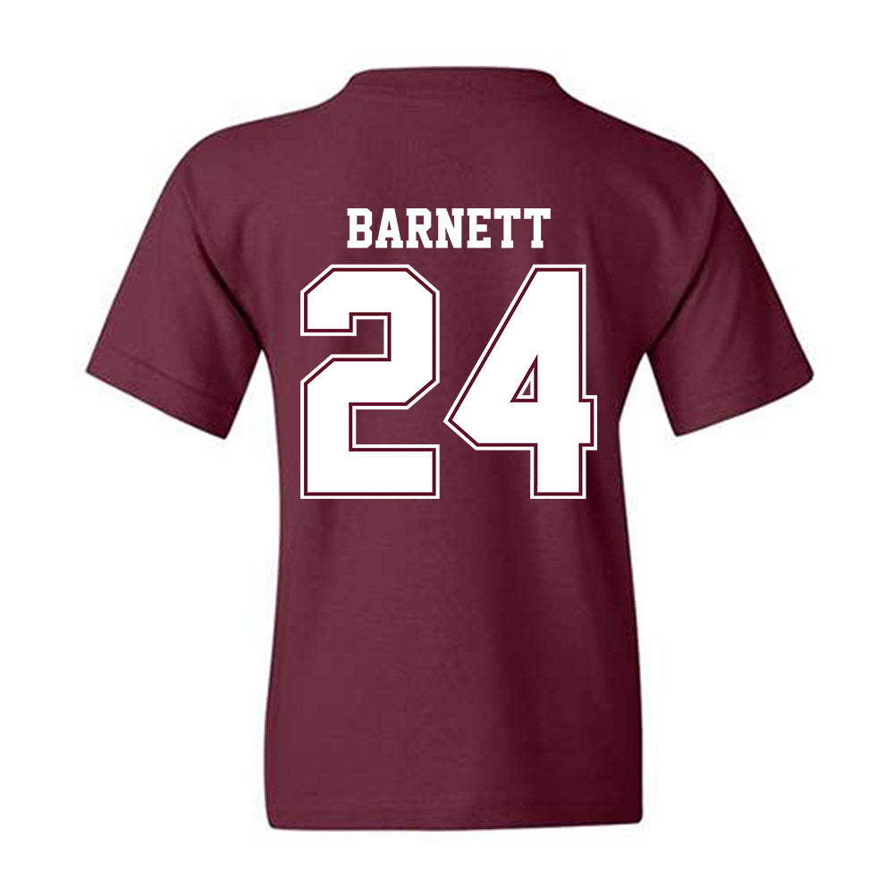 AAMU - NCAA Football : Javarion Barnett - Classic Shersey Youth T-Shirt-1