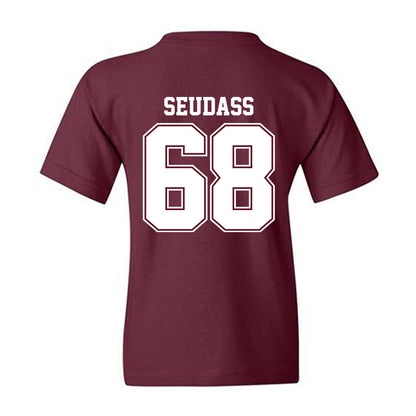 AAMU - NCAA Football : Joshua Seudass - Classic Shersey Youth T-Shirt-1