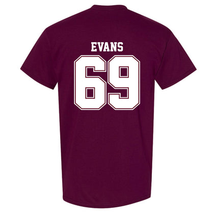 AAMU - NCAA Football : Kavaughn Evans - Classic Shersey T-Shirt-1