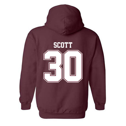 AAMU - NCAA Football : Daylen Scott - Classic Shersey Hooded Sweatshirt-1