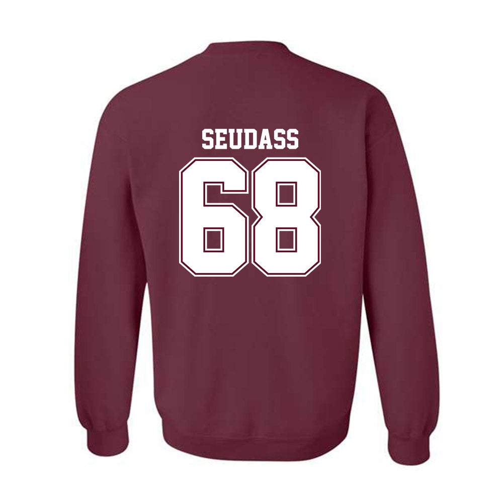 AAMU - NCAA Football : Joshua Seudass - Classic Shersey Crewneck Sweatshirt-1