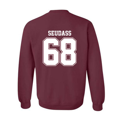 AAMU - NCAA Football : Joshua Seudass - Classic Shersey Crewneck Sweatshirt-1