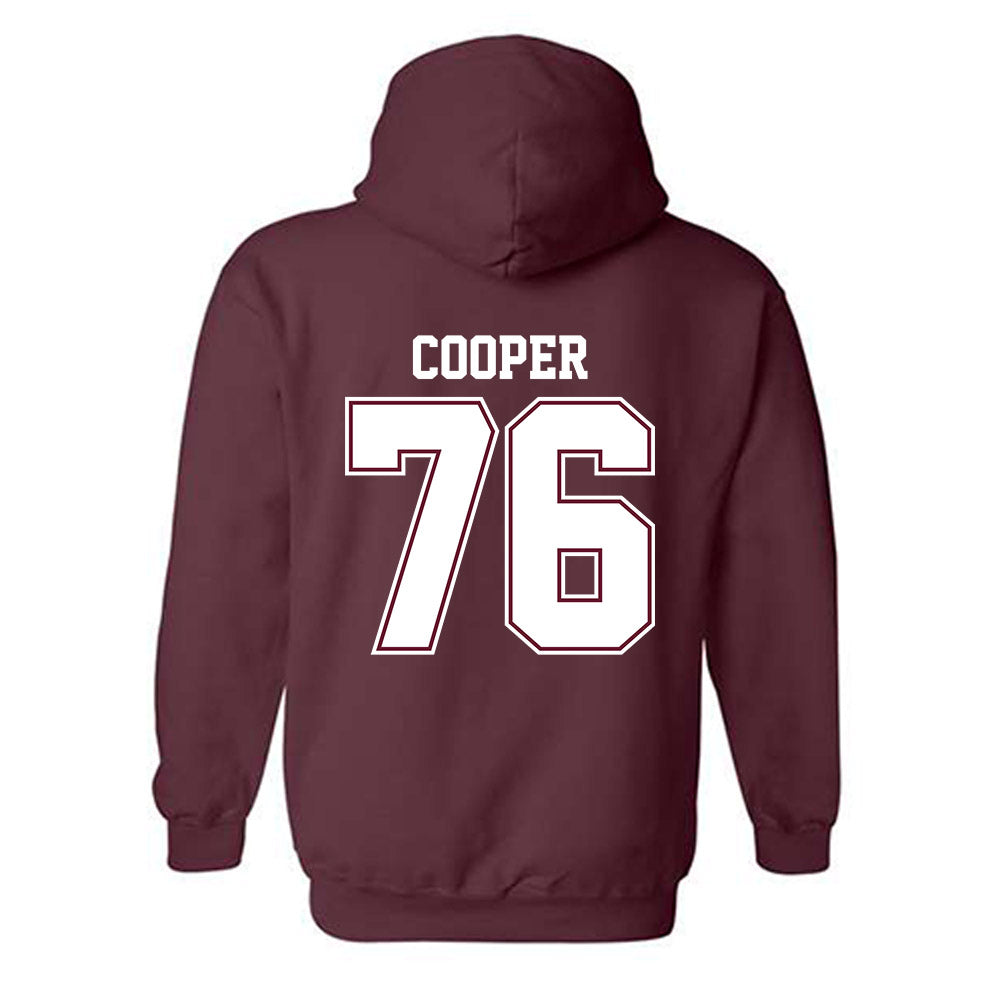 AAMU - NCAA Football : Kapone Cooper - Classic Shersey Hooded Sweatshirt-1