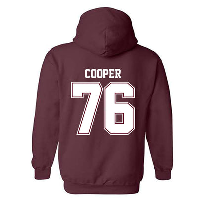 AAMU - NCAA Football : Kapone Cooper - Classic Shersey Hooded Sweatshirt-1