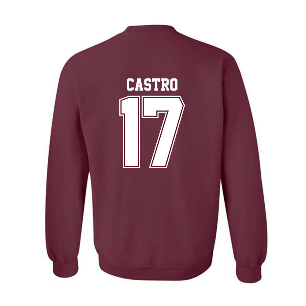 AAMU - NCAA Baseball : Isaac Castro - Classic Shersey Crewneck Sweatshirt-1