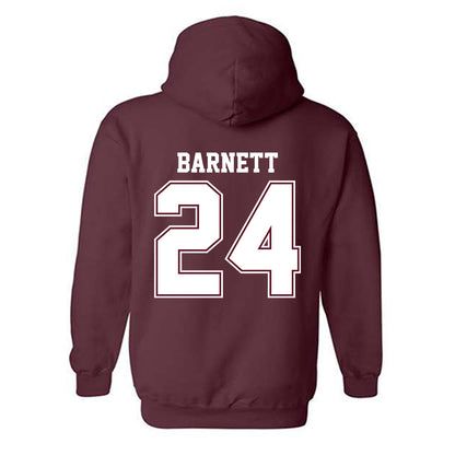 AAMU - NCAA Football : Javarion Barnett - Classic Shersey Hooded Sweatshirt-1