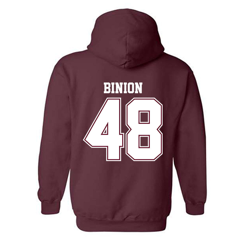 AAMU - NCAA Football : Gabriel Binion - Classic Shersey Hooded Sweatshirt-1