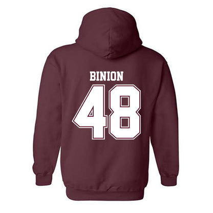 AAMU - NCAA Football : Gabriel Binion - Classic Shersey Hooded Sweatshirt-1
