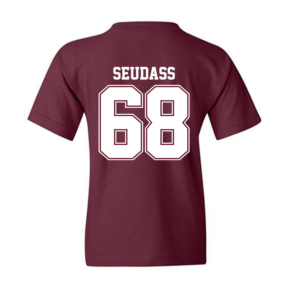 AAMU - NCAA Football : Joshua Seudass - Classic Shersey Youth T-Shirt-1