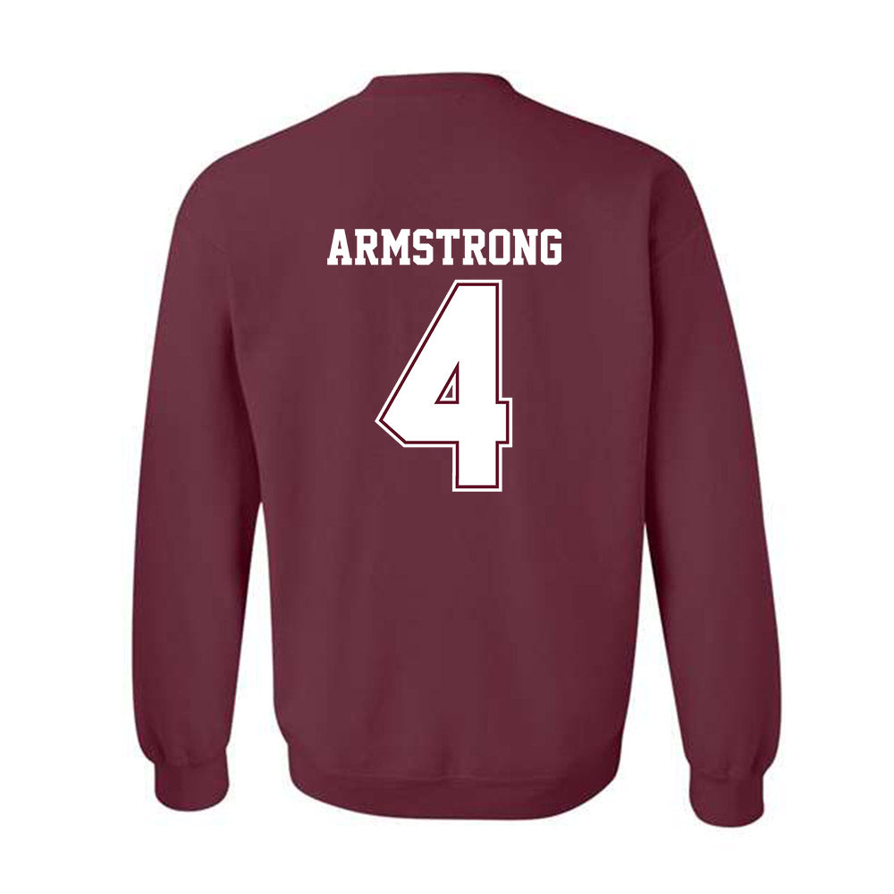 AAMU - NCAA Football : Mac Armstrong - Classic Shersey Crewneck Sweatshirt-1