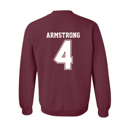 AAMU - NCAA Football : Mac Armstrong - Classic Shersey Crewneck Sweatshirt-1