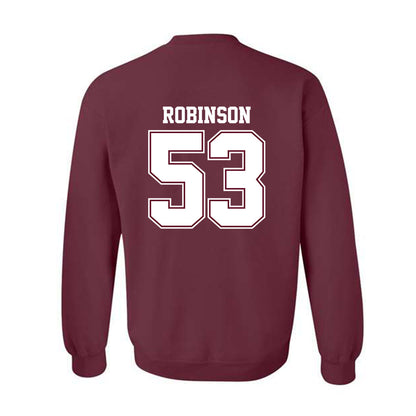 AAMU - NCAA Football : John Robinson - Classic Shersey Crewneck Sweatshirt-1