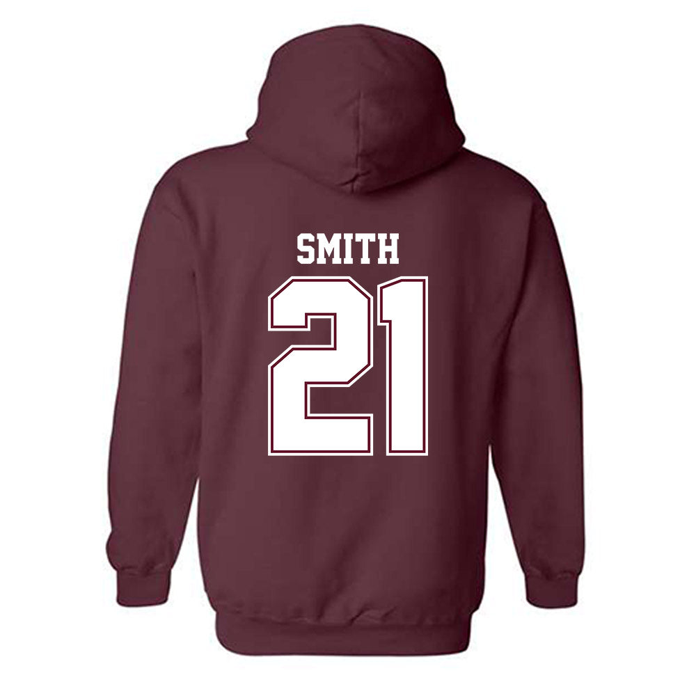 AAMU - NCAA Women's Volleyball : Briana Smith - Classic Shersey Hooded Sweatshirt-1