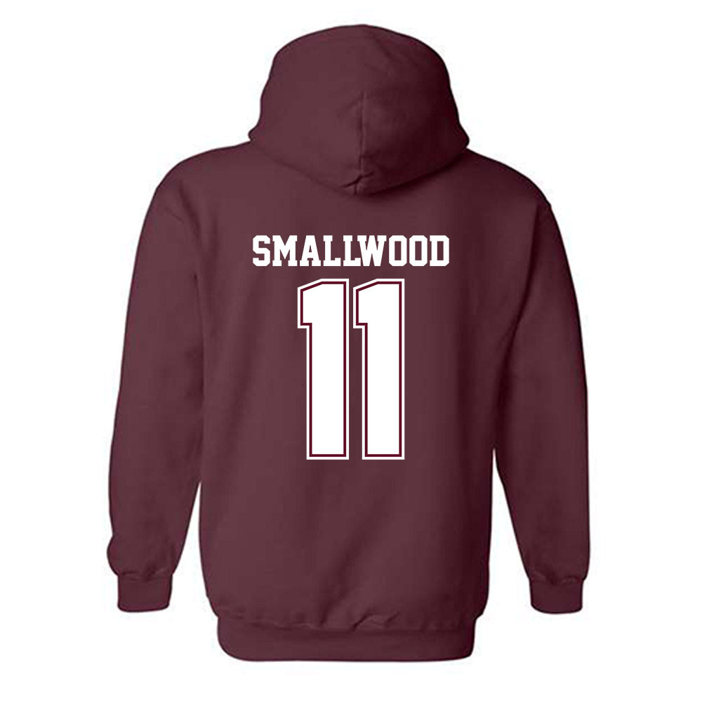 AAMU - NCAA Football : Wilburn Smallwood - Classic Shersey Hooded Sweatshirt-1