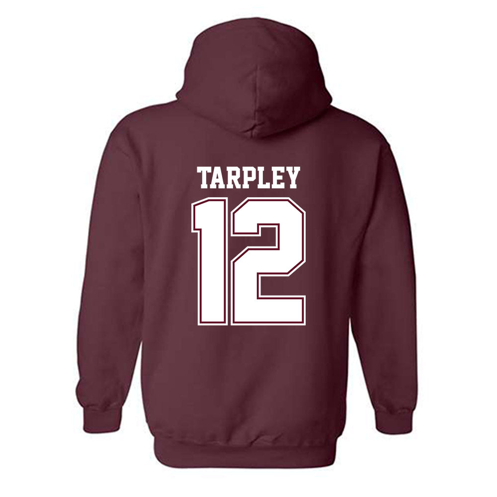 AAMU - NCAA Baseball : William Tarpley - Classic Shersey Hooded Sweatshirt-1