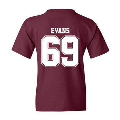 AAMU - NCAA Football : Kavaughn Evans - Classic Shersey Youth T-Shirt-1