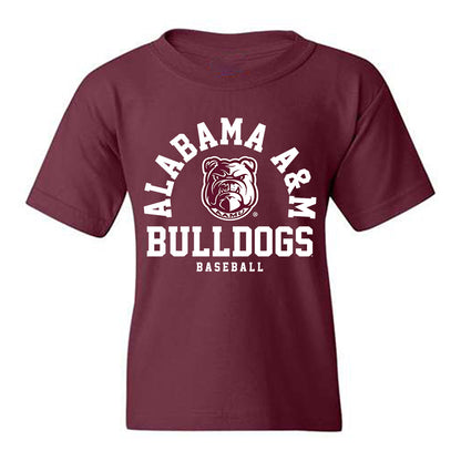 AAMU - NCAA Baseball : Keondre Fields - Classic Shersey Youth T-Shirt-0
