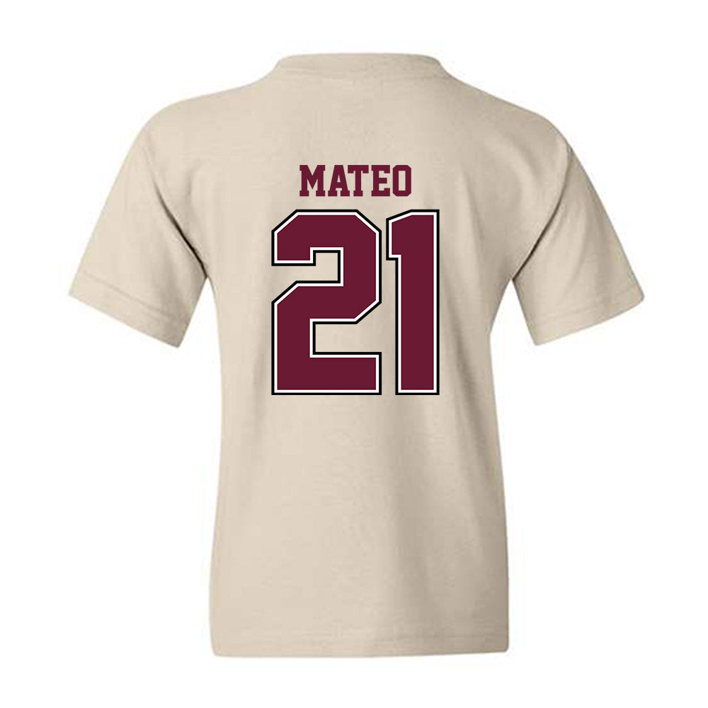 AAMU - NCAA Baseball : Anthony Mateo - Classic Shersey Youth T-Shirt-1