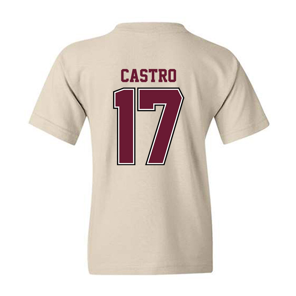 AAMU - NCAA Baseball : Isaac Castro - Classic Shersey Youth T-Shirt-1