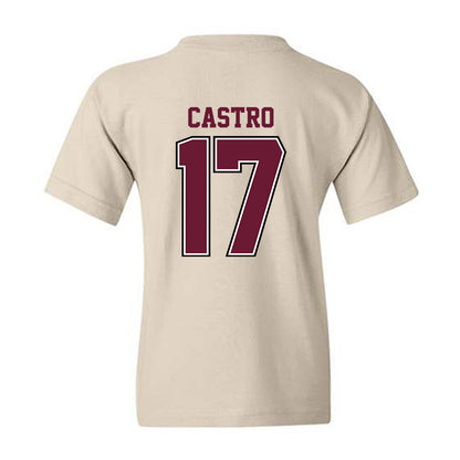 AAMU - NCAA Baseball : Isaac Castro - Classic Shersey Youth T-Shirt-1