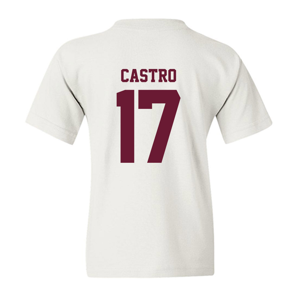 AAMU - NCAA Baseball : Isaac Castro - Classic Shersey Youth T-Shirt-1