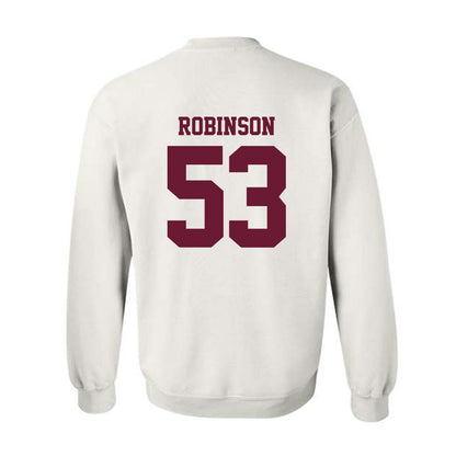 AAMU - NCAA Football : John Robinson - Classic Shersey Crewneck Sweatshirt-1
