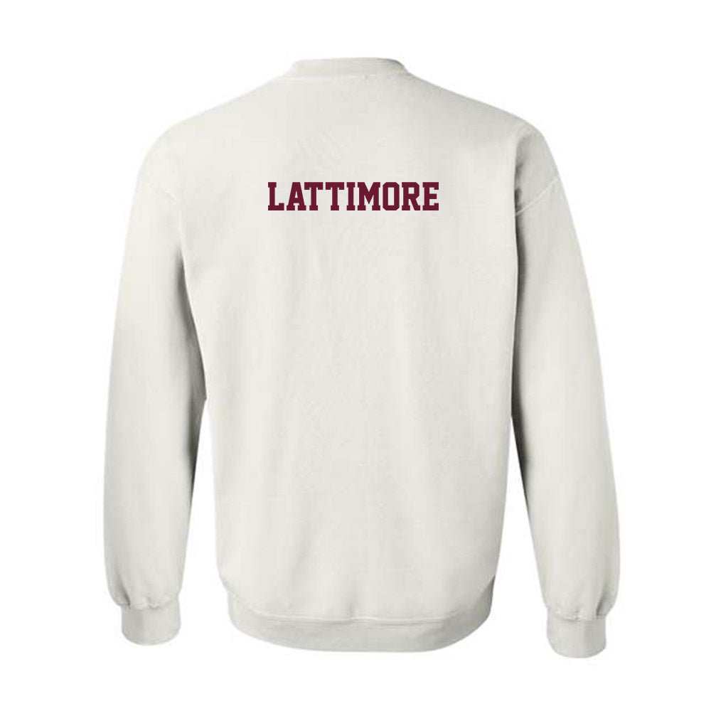 AAMU - NCAA Men's Track & Field : Sherman Lattimore - Classic Shersey Crewneck Sweatshirt-1