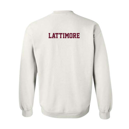 AAMU - NCAA Men's Track & Field : Sherman Lattimore - Classic Shersey Crewneck Sweatshirt-1