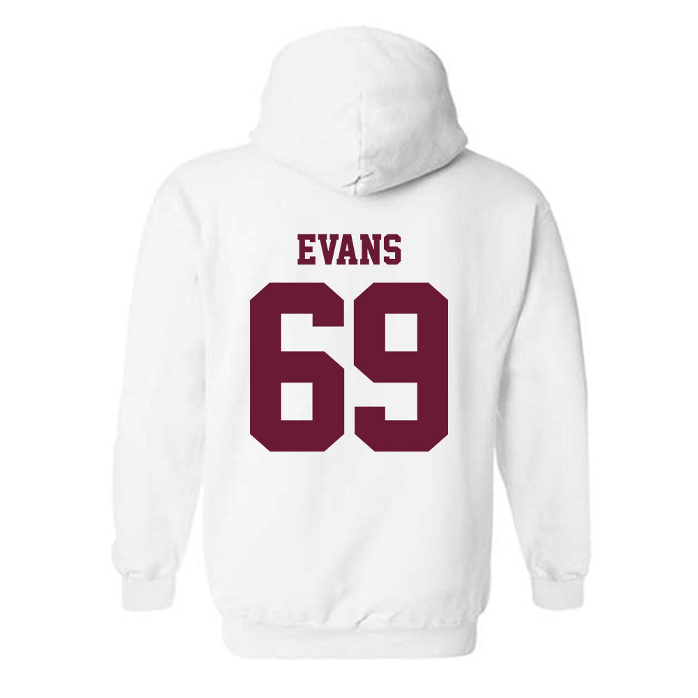 AAMU - NCAA Football : Kavaughn Evans - Classic Shersey Hooded Sweatshirt-1