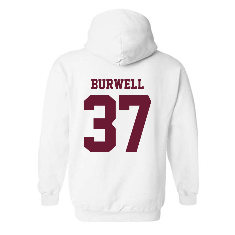 AAMU - NCAA Football : Darius Burwell - Classic Shersey Hooded Sweatshirt-1