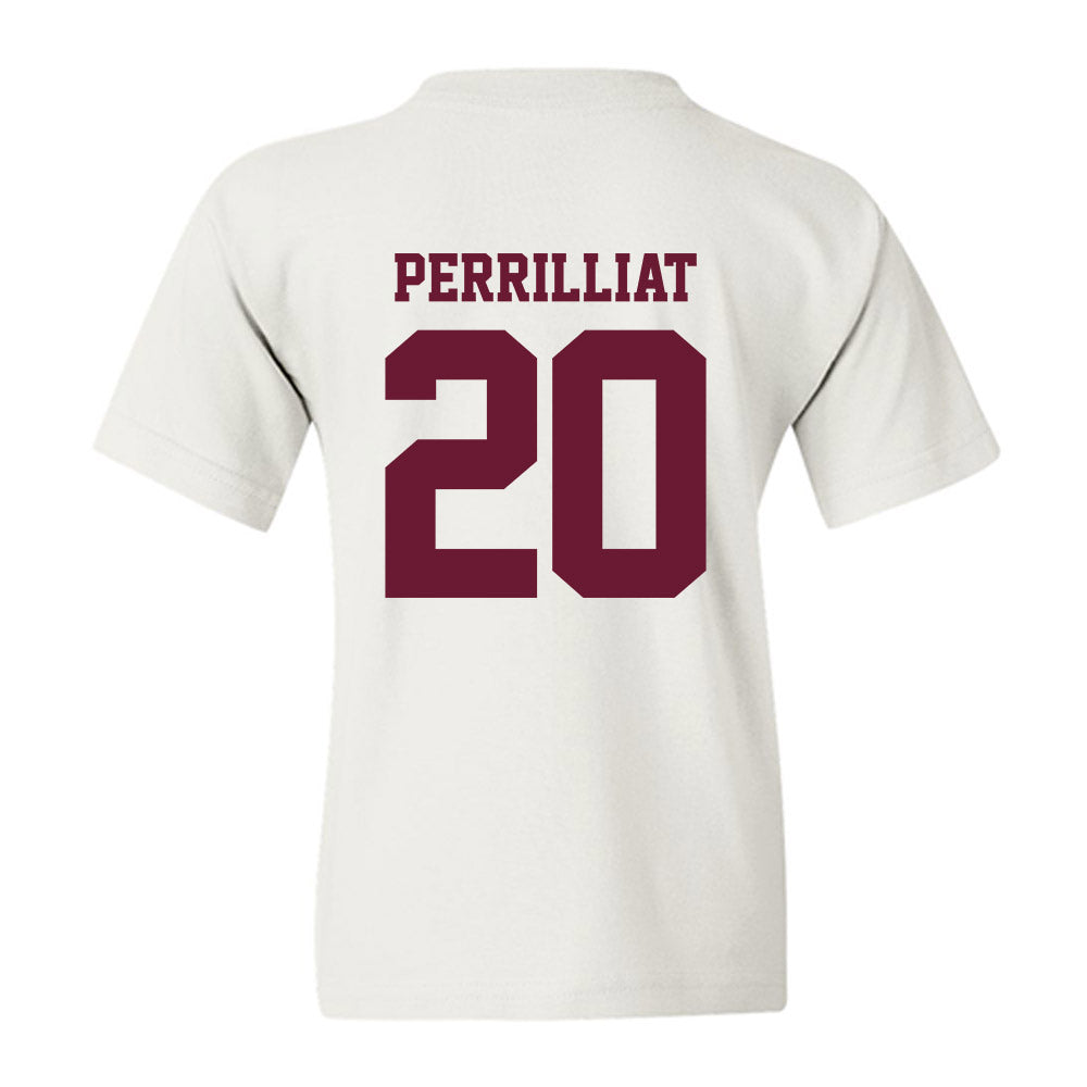 AAMU - NCAA Football : Byron Perrilliat - Classic Shersey Youth T-Shirt-1