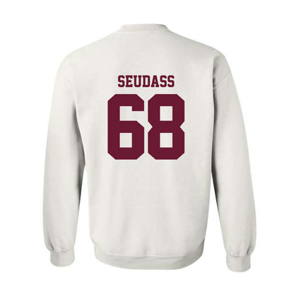 AAMU - NCAA Football : Joshua Seudass - Classic Shersey Crewneck Sweatshirt-1