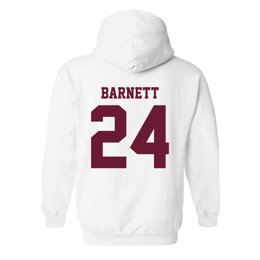 AAMU - NCAA Football : Javarion Barnett - Classic Shersey Hooded Sweatshirt-1
