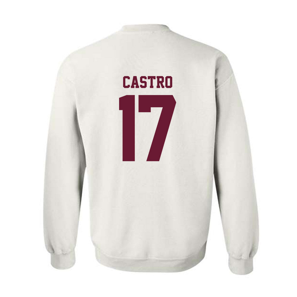 AAMU - NCAA Baseball : Isaac Castro - Classic Shersey Crewneck Sweatshirt-1