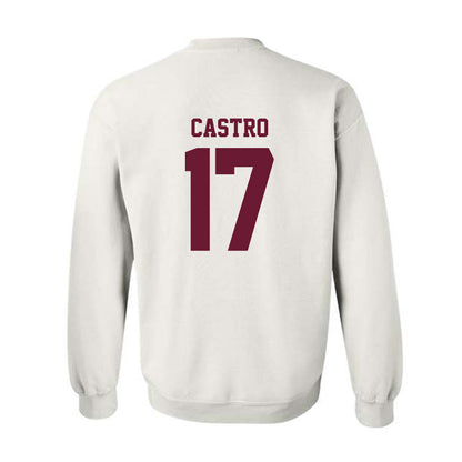 AAMU - NCAA Baseball : Isaac Castro - Classic Shersey Crewneck Sweatshirt-1