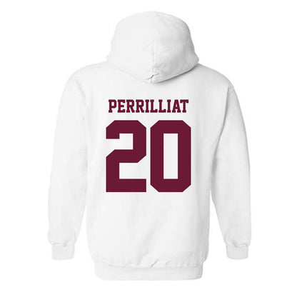 AAMU - NCAA Football : Byron Perrilliat - Classic Shersey Hooded Sweatshirt-1
