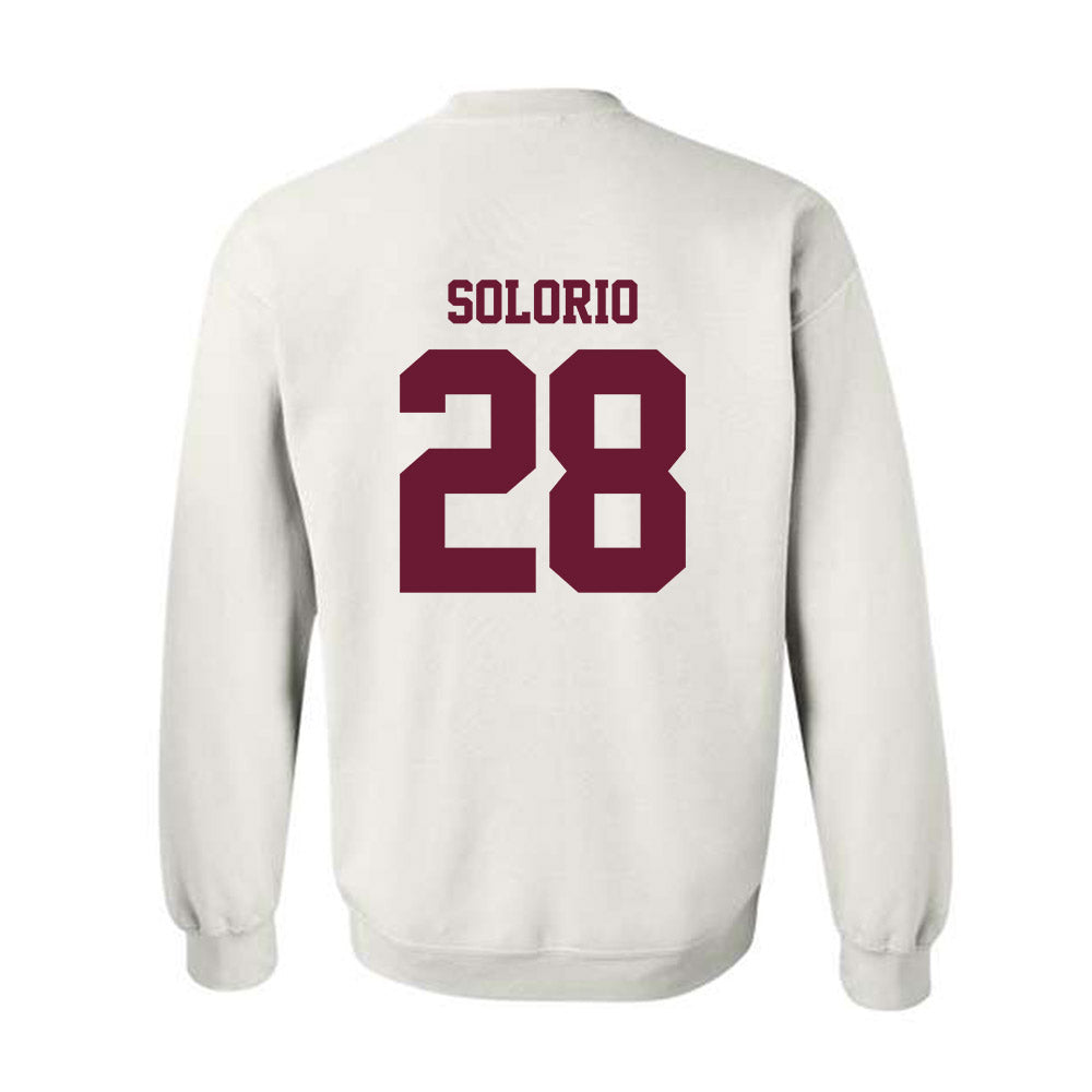 AAMU - NCAA Softball : Mariah Solorio - Classic Shersey Crewneck Sweatshirt-1