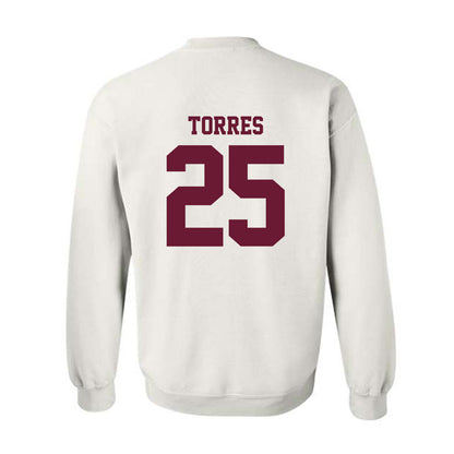 AAMU - NCAA Baseball : Antonio Torres - Classic Shersey Crewneck Sweatshirt-1