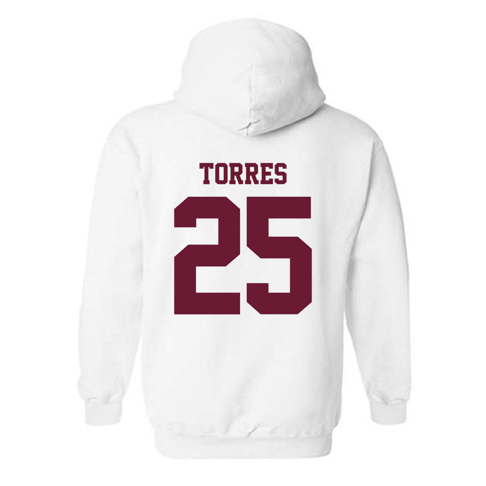 AAMU - NCAA Baseball : Antonio Torres - Classic Shersey Hooded Sweatshirt-1