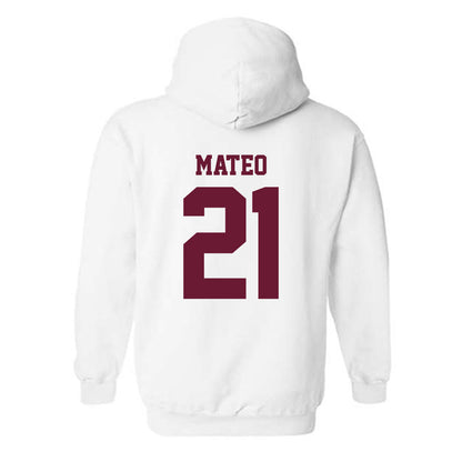 AAMU - NCAA Baseball : Anthony Mateo - Classic Shersey Hooded Sweatshirt-1