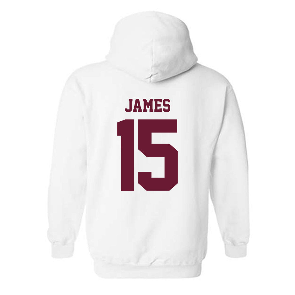 AAMU - NCAA Football : Desmon James - Classic Shersey Hooded Sweatshirt-1