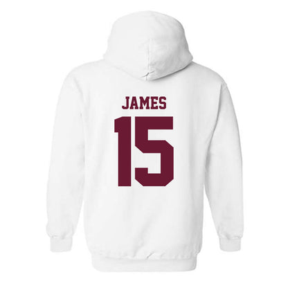 AAMU - NCAA Football : Desmon James - Classic Shersey Hooded Sweatshirt-1