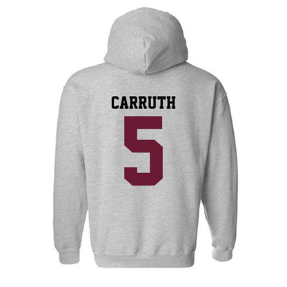 AAMU - NCAA Men's Basketball : Jalen Carruth - Classic Shersey Hooded Sweatshirt-1