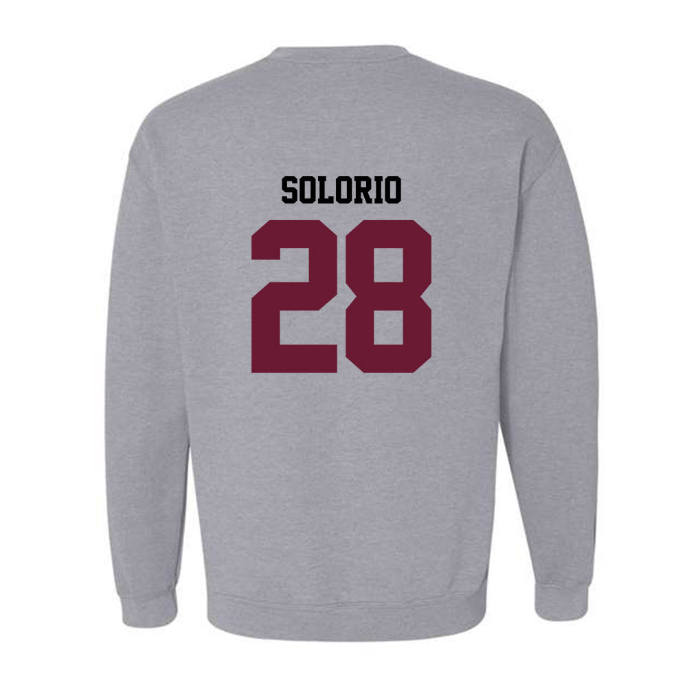 AAMU - NCAA Softball : Mariah Solorio - Classic Shersey Crewneck Sweatshirt-1