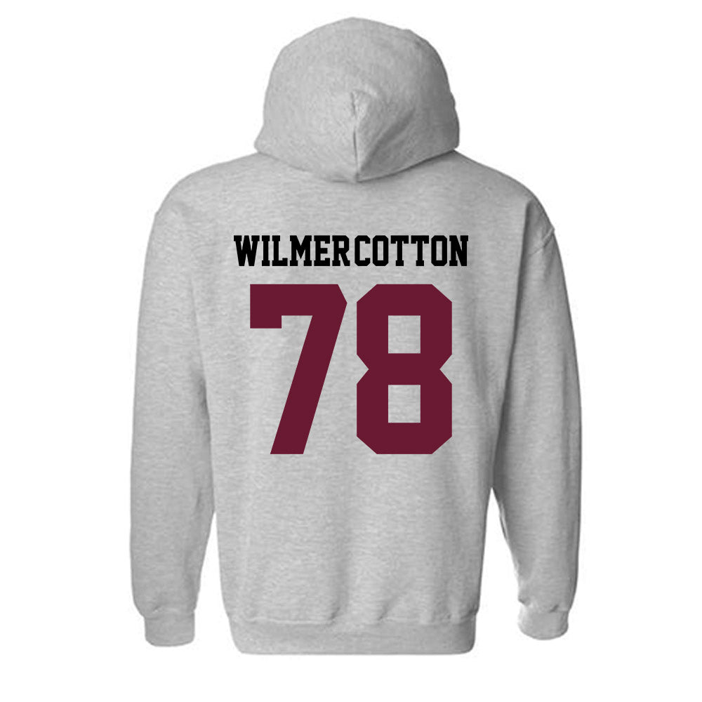 AAMU - NCAA Football : Jelani Wilmer-Cotton - Classic Shersey Hooded Sweatshirt-1