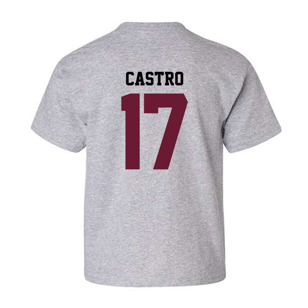 AAMU - NCAA Baseball : Isaac Castro - Classic Shersey Youth T-Shirt-1